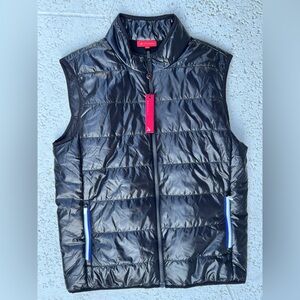 Redvanly Black Puffer Vest